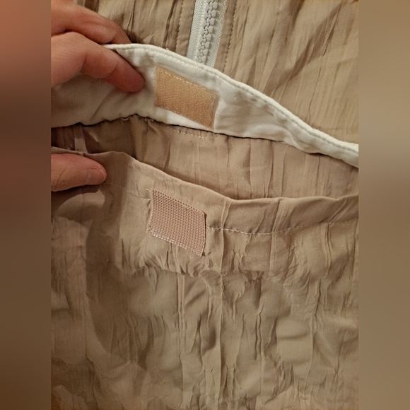 Free People Movement Women's Tan & White Lets Go Out Pullover Jacket Size Smal - Picture 4 of 13